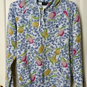 Polo by Ralph Lauren Floral Hoodie - Blue, Yellow, Pink